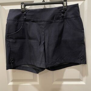 Women's Navy Shorts